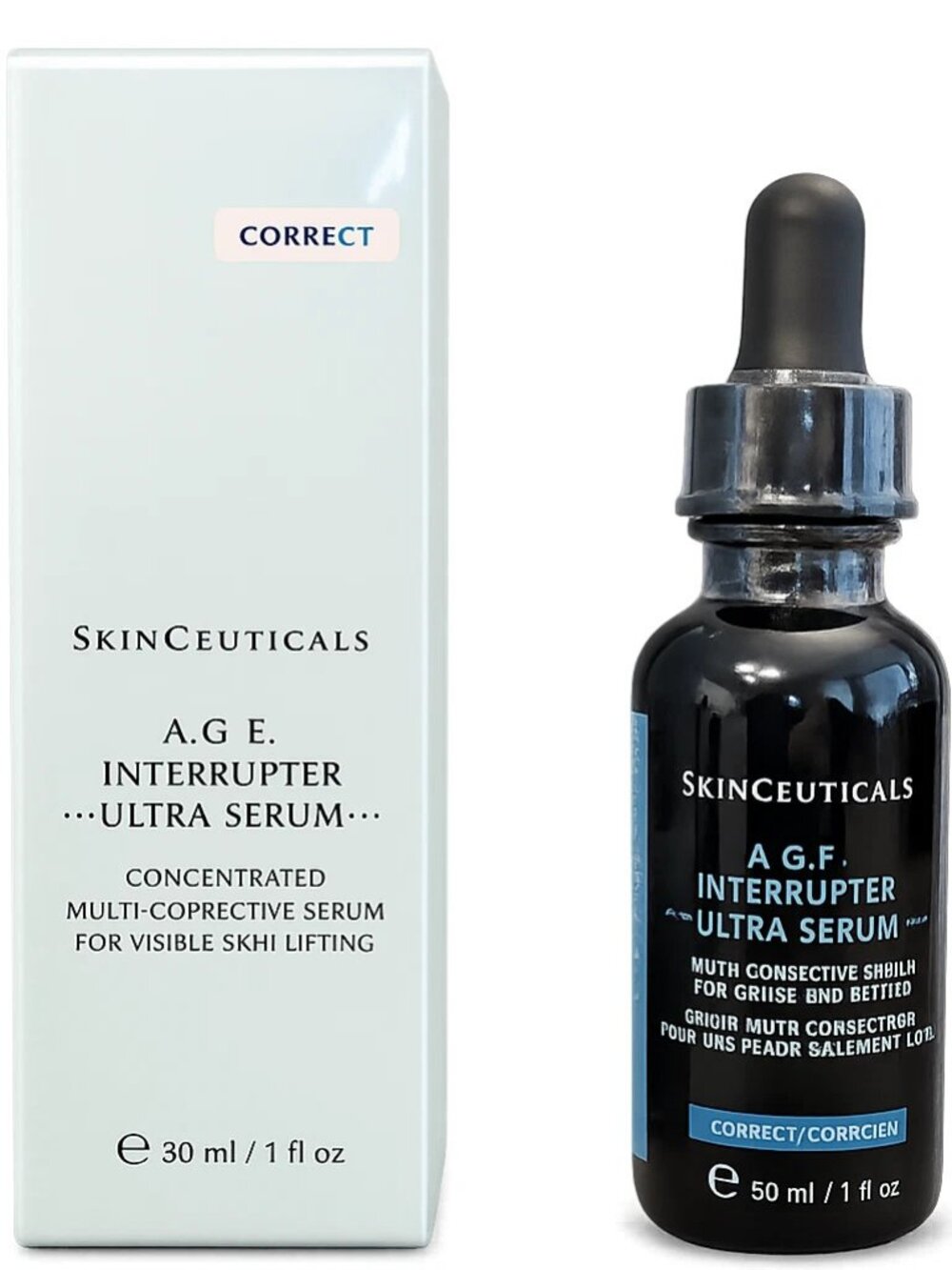 SkinCeuticals AGE Interrupter Ultra Serum 1oz 30ml Anti Aging Wrinkle Care
